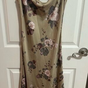 Wilfred Floral Cowl Neck Dress